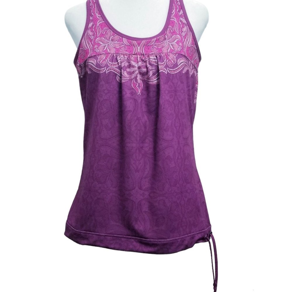 Athleta Tinker Racerback Tank with Built In Bra